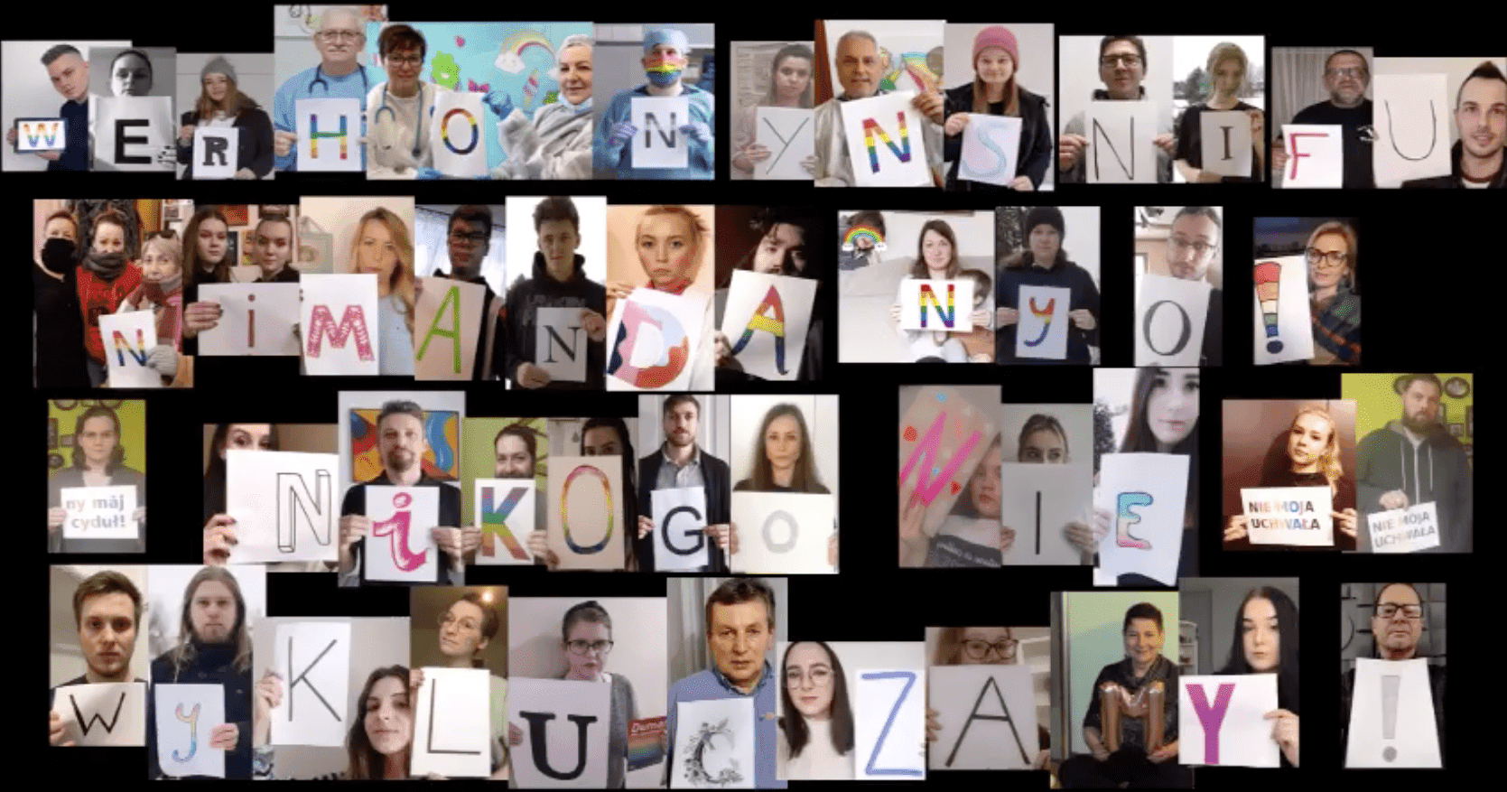 Mieszkańcy Wilamowic nagrali wideo, aby sprzeciwić się uchwale anty-LGBT