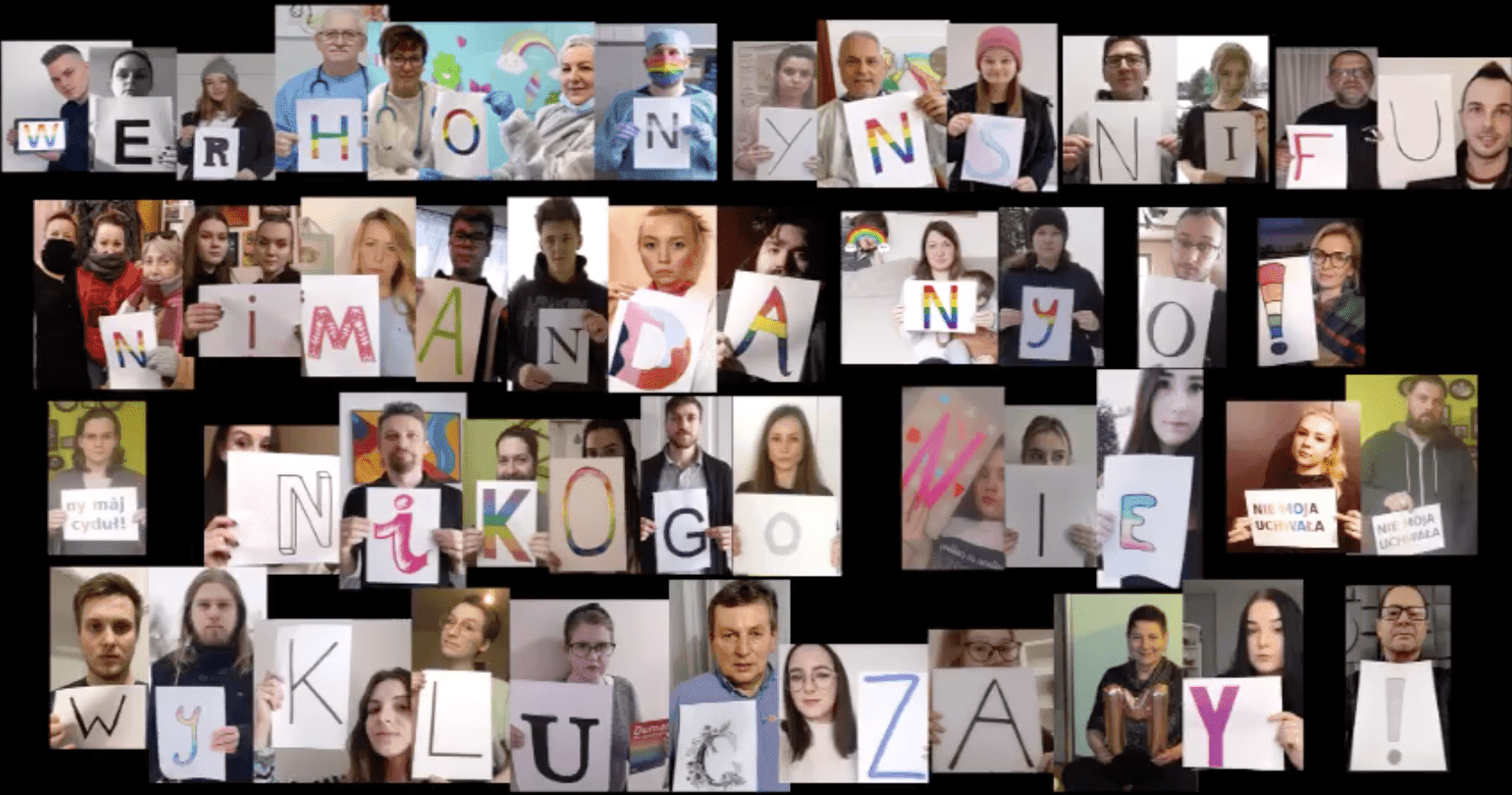 Mieszkańcy Wilamowic nagrali wideo, aby sprzeciwić się uchwale anty-LGBT