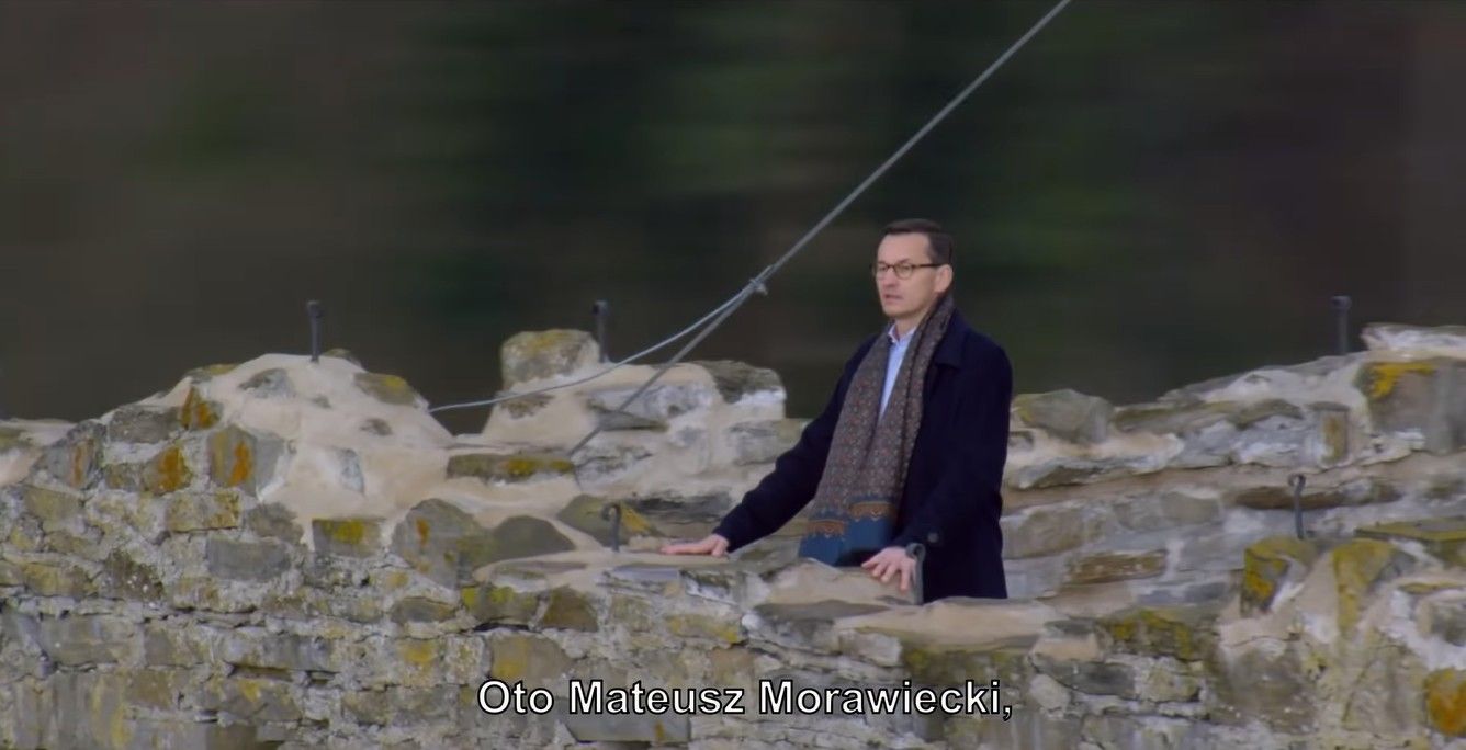 Premier Morawiecki jako pogromca „imperium zła" w kuriozalnym spocie promującym Polskę