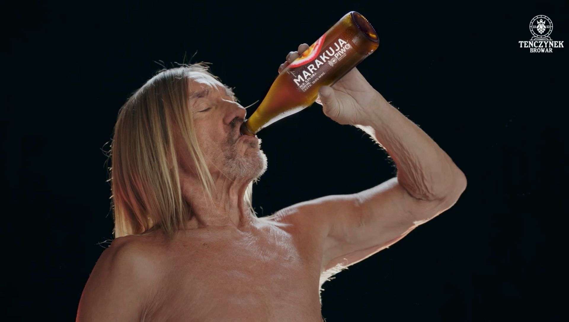 Iggy Pop twarzą polskiego browaru. Tak jest, ten sam Iggy Pop!
