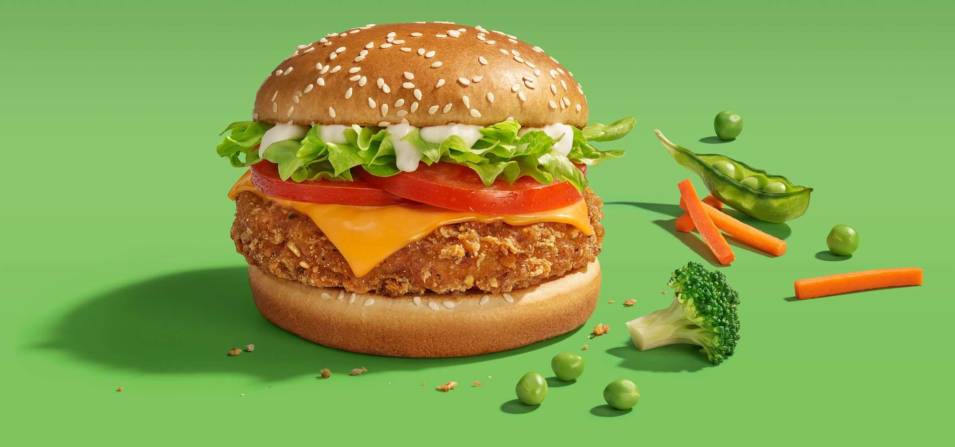 McDonald's robi ukłon w stronę wegetarian i wprowadza Veggie Burgera