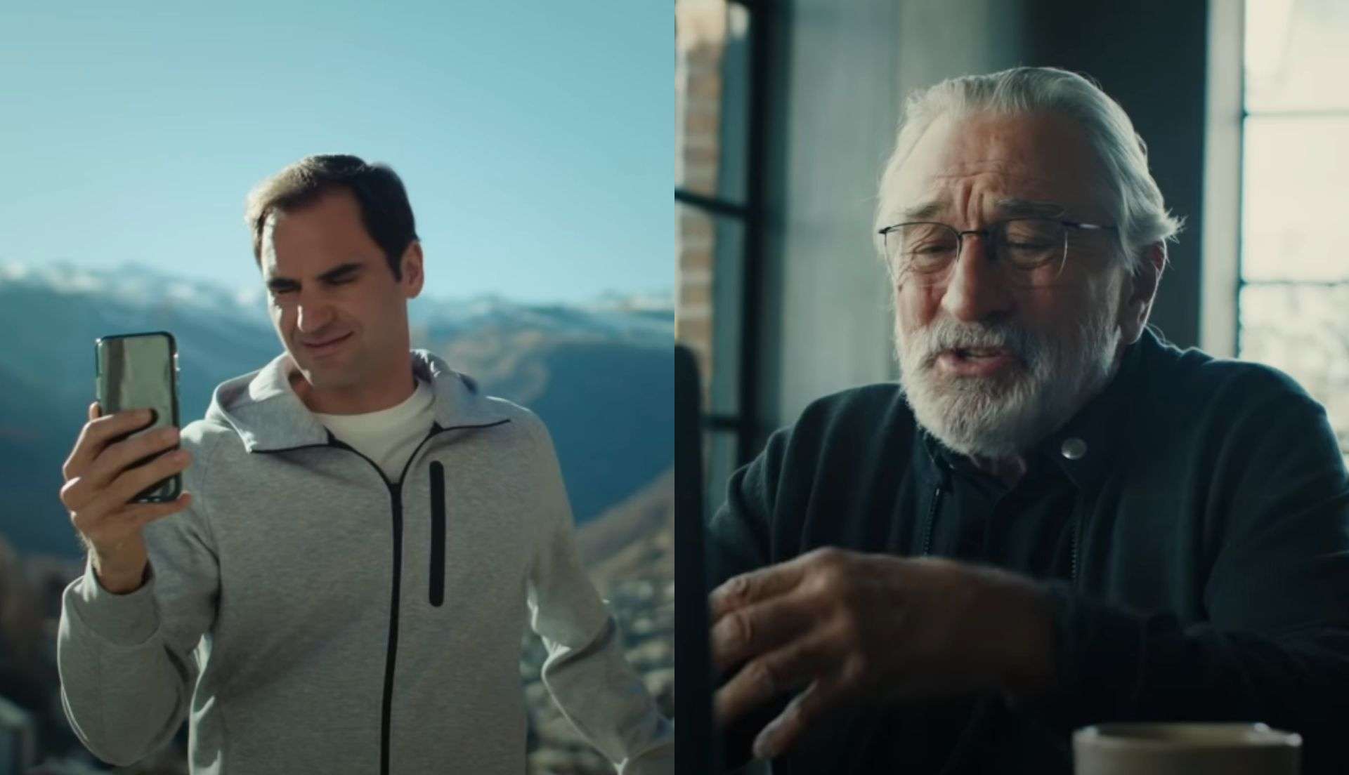 Żadnej dramy. Robert de Niro i Roger Federer promują Szwajcarię w zabawnym spocie