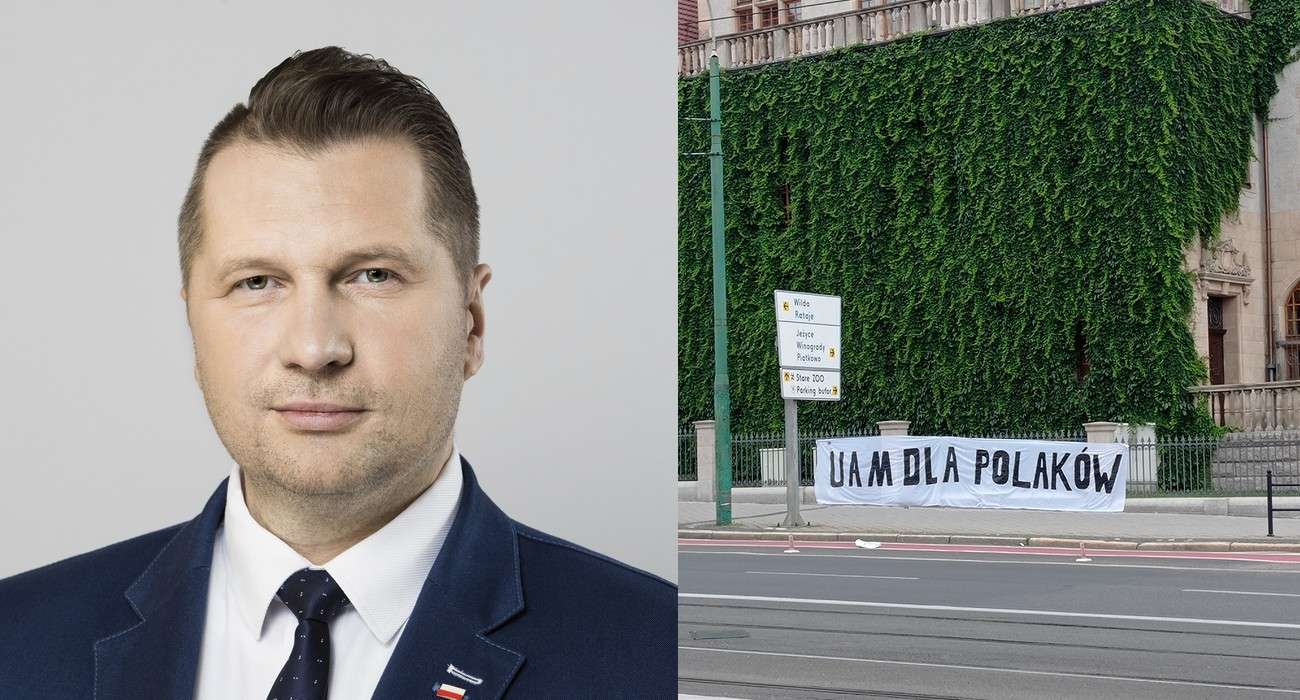 „UAM dla Polaków"? Rektorka i Czarnek zabierają głos w sprawie awantury o rekrutację