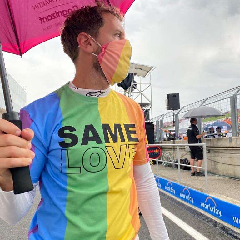 Kierowca Formuły 1 został ukarany za tęczową koszulkę. Kilku innych za antydyskryminacyjne hasła