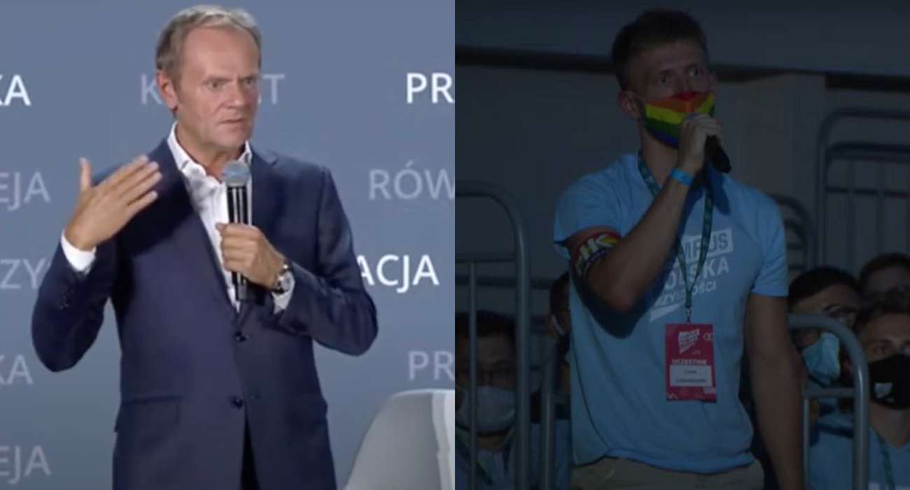 „Kiedy będę mógł wziąć ślub ze swoim chłopakiem?”. Tusk odpowiedział, ale zdania są podzielone