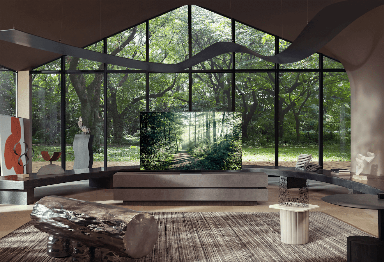 Dlaczego kupujemy coraz większe telewizory? Samsung wie, że mniej nie zawsze znaczy więcej