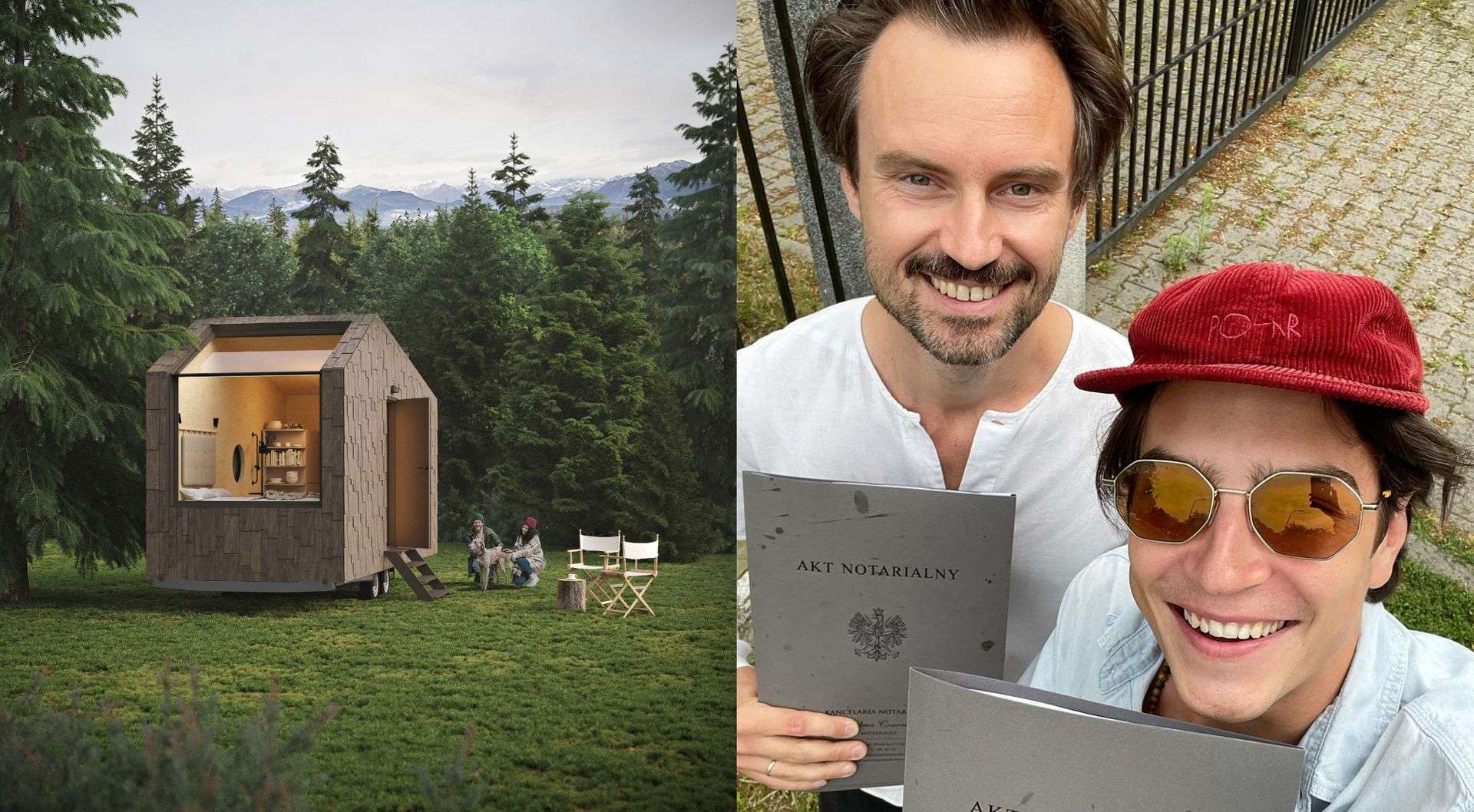 Domki z widokiem na naturę. Rozmawiamy z Nikodemem Rozbickim o jego nowym projekcie