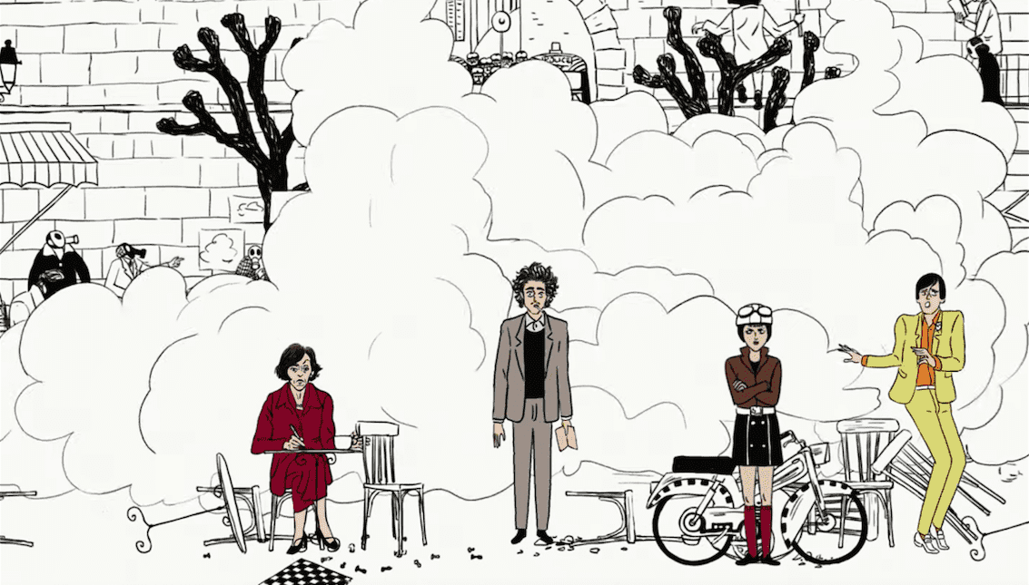 Animowany Jarvis Cocker w klipie autorstwa Wesa Andersona. To część promocji „The French Dispatch”