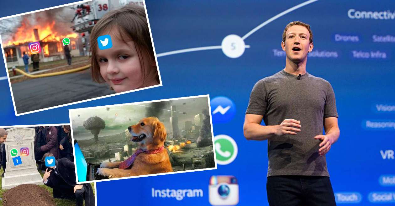 Internauci tworzą memy, Zuckerberg traci pieniądze. Wczorajsza awaria Facebooka w pigułce