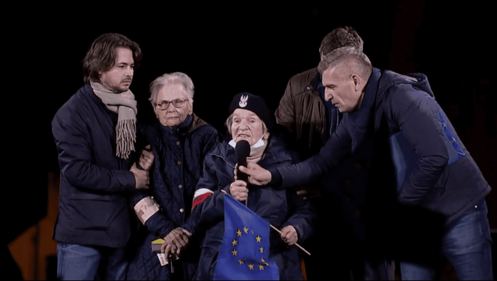 „Milcz, głupi chłopie!". Powstanka Wanda Traczyk-Stawska nie dała się zagłuszyć Bąkiewiczowi