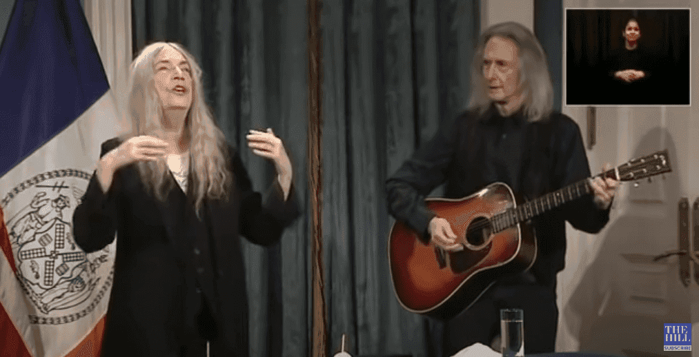 Legendarna Patti Smith została uhonorowana kluczem do bram Nowego Jorku
