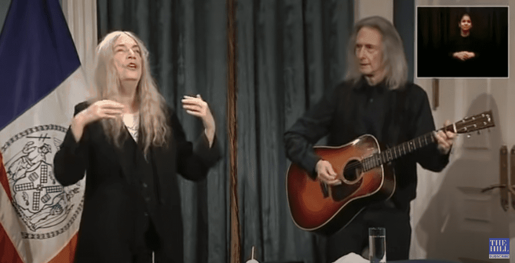 Legendarna Patti Smith została uhonorowana kluczem do bram Nowego Jorku