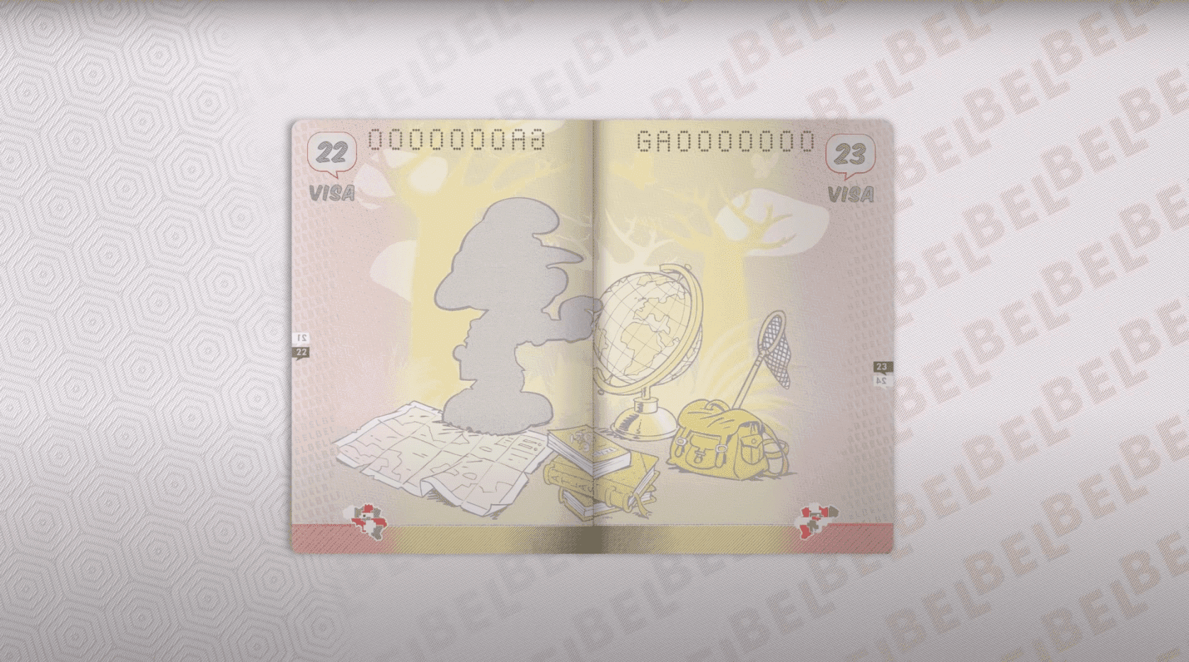 Paszporty z wizerunkiem Smerfów, TinTina i Lucky Luke'a? Takie rzeczy tylko w Belgii