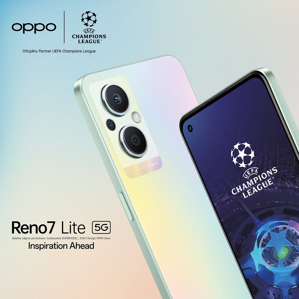 OPPO stawia na piłkarskie emocje! Marka została oficjalnym partnerem UEFA Champions League