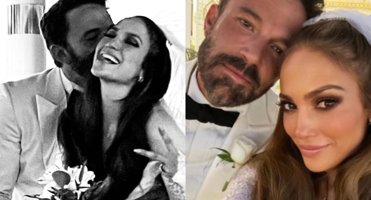 Tak wyglądał drugi ślub J. Lo i Bena Afflecka. Najgorętsza para w Hollywood znowu powiedziała „tak”