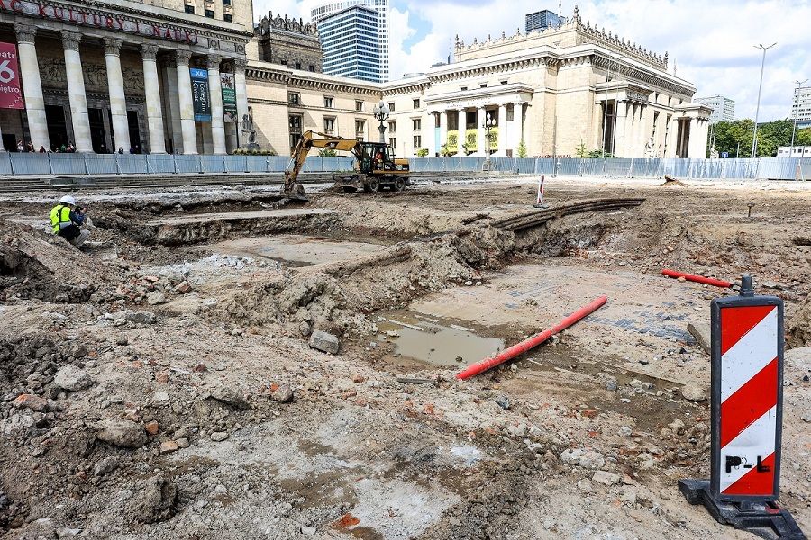 Warszawa sprzed wojny – odkryto fragmenty dawnego centrum stolicy