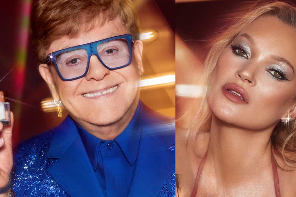 Elton John, Kate Moss i MJ Rodriguez w świątecznej kampanii Charlotte Tilbury
