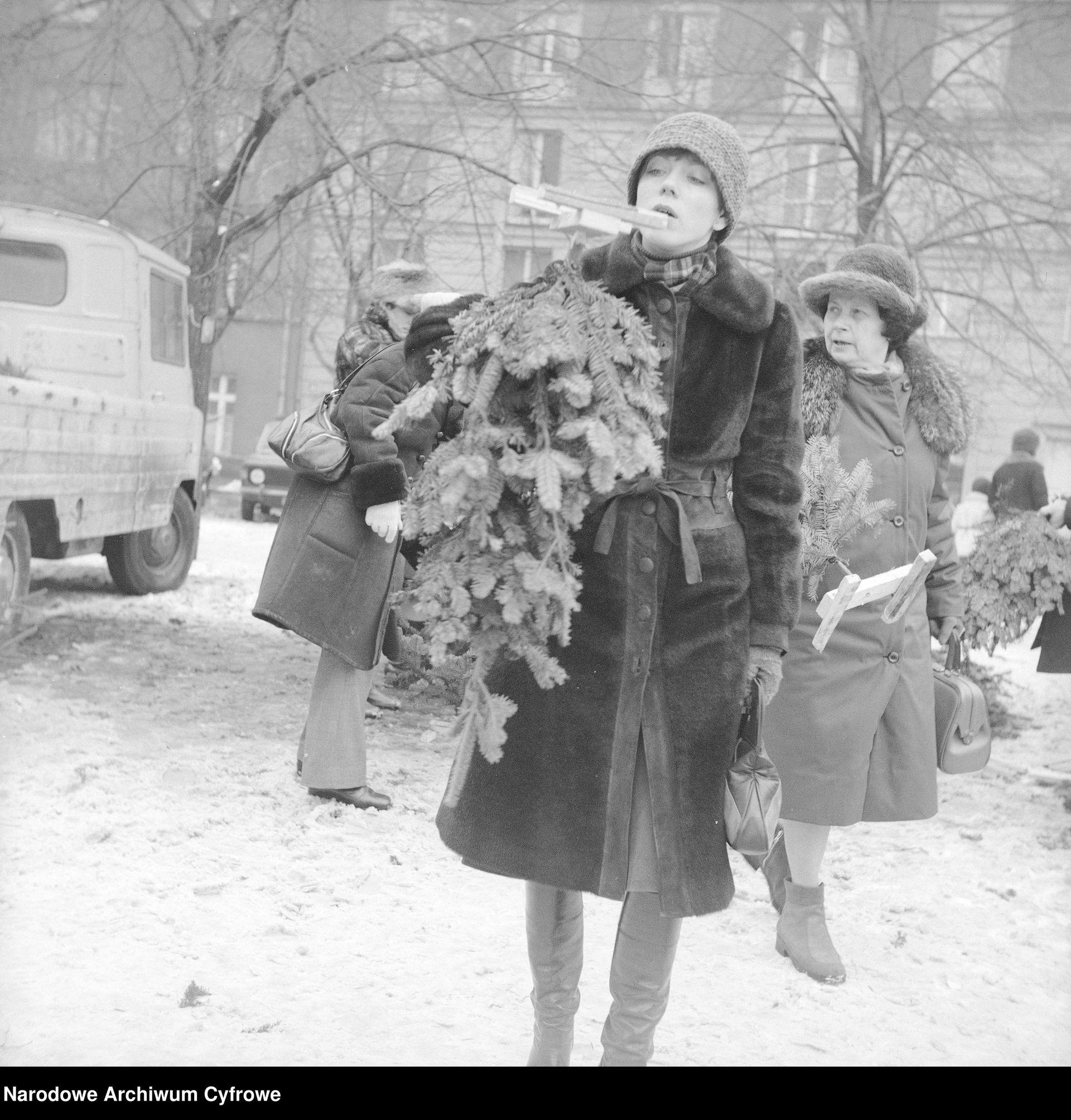 Polskie święta Bożego Narodzenia na archiwalnych fotografiach