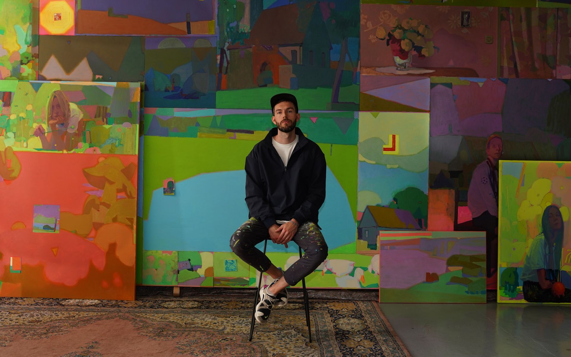 „Sainer. Koloor”. Najbardziej kolorowa wystawa w Polsce