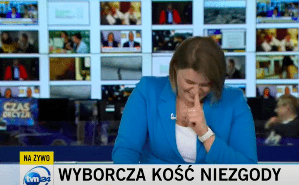 Kobieta pobiła partnera kością – prezenterka dostała ataku śmiechu. Teraz jej się obrywa