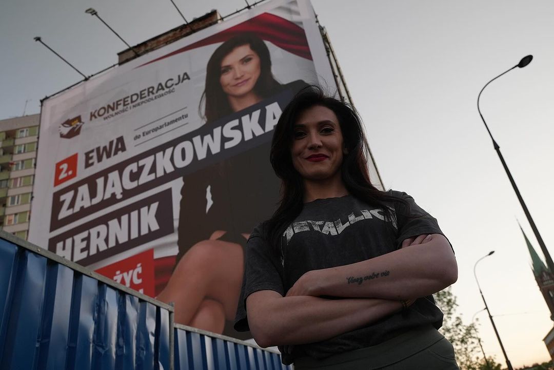 Drama o plakat wyborczy posłanki Konfederacji. „Swoje koleżanki też tak traktujecie?”