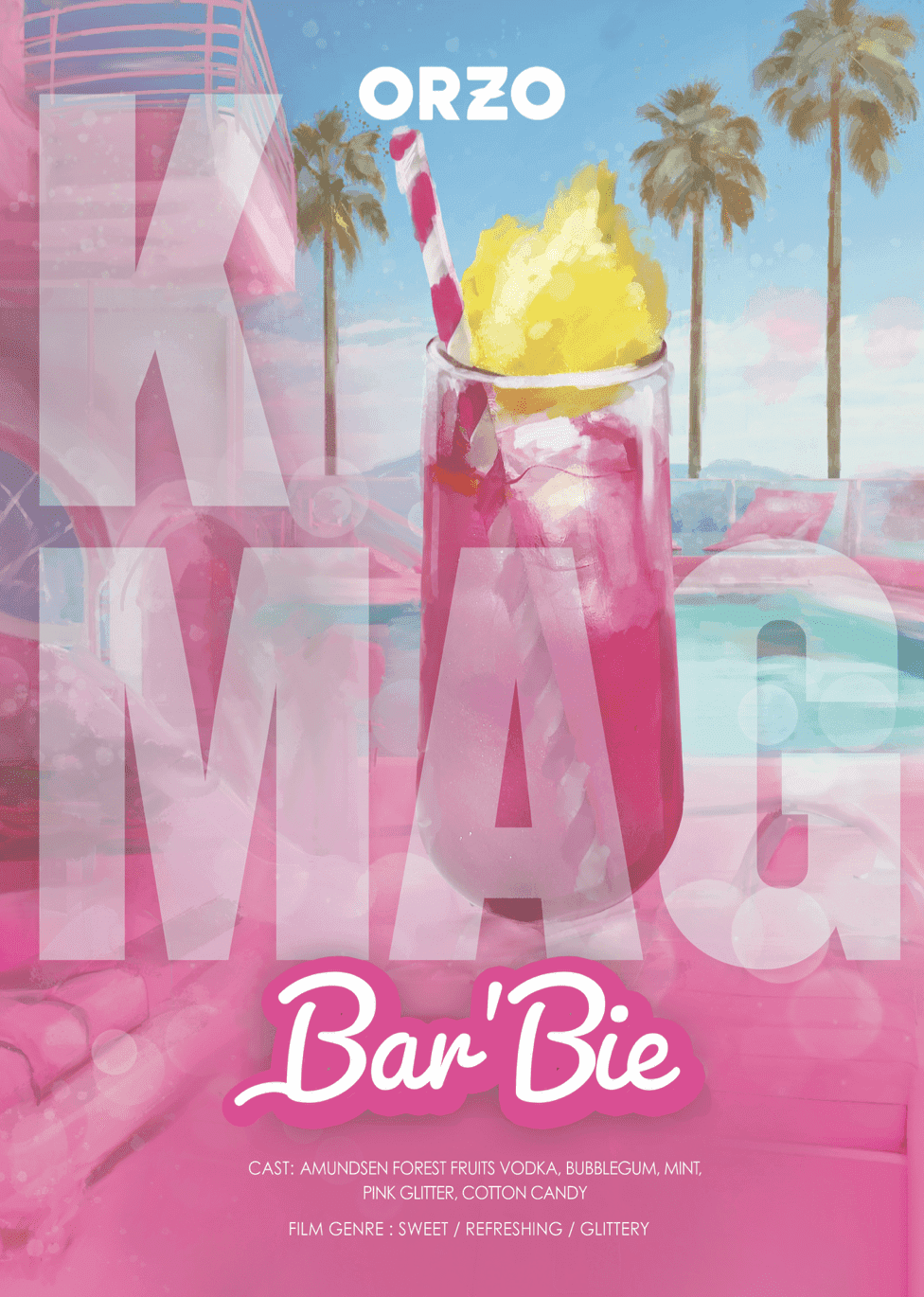 K MAG x ORZO, czyli nowa karta koktajli inspirowana kultowymi filmami. Od 1 lipca w całej Polsce!