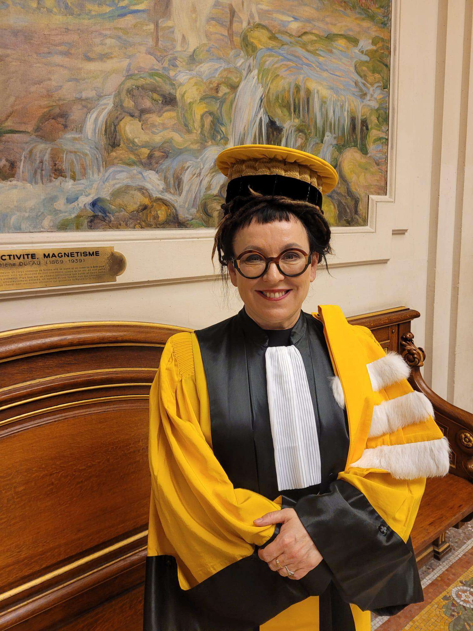 Olga Tokarczuk uhonorowana prestiżowym tytułem przez Uniwersytet Sorbona