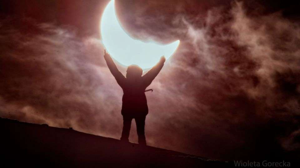 Najpiękniejsze zaćmienie Słońca: polska fotografka doceniona przez NASA