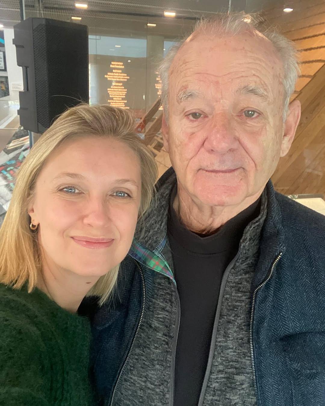 Bill Murray odwiedził Warszawę! Spotkał się z polską aktorką
