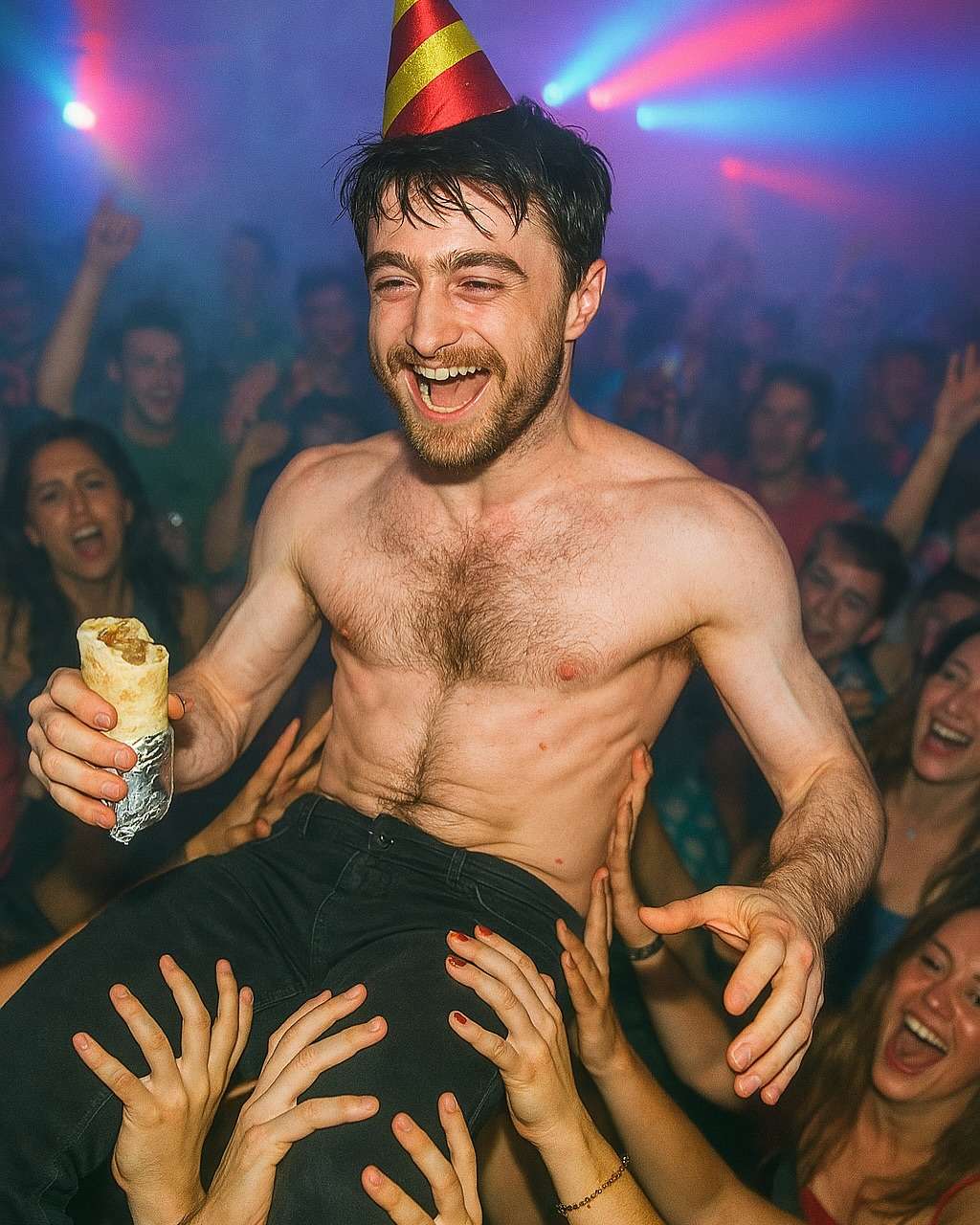 Bohaterowie „Harry’ego Pottera” na szalonej imprezie oczami sztucznej inteligencji