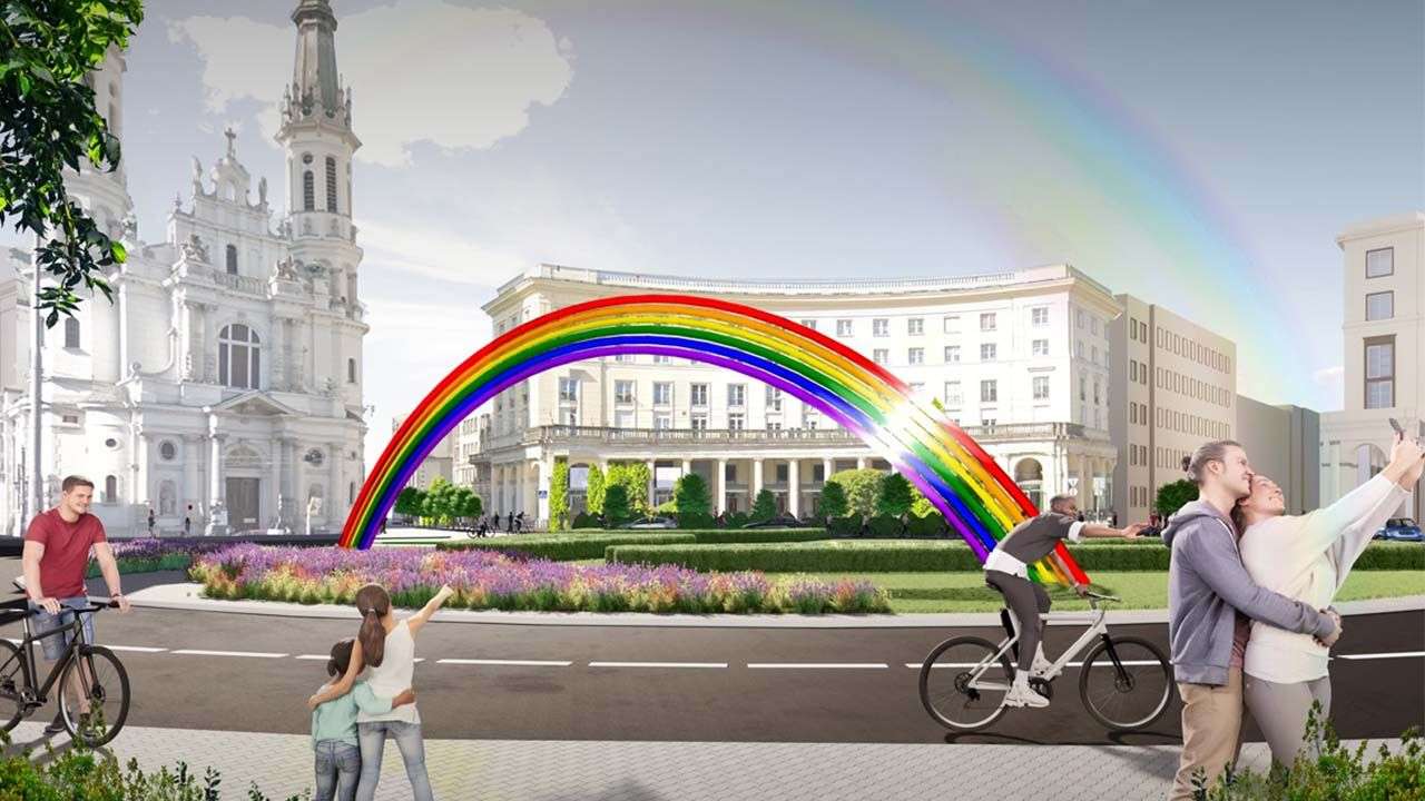 Tęcza wraca na warszawski Plac Zbawiciela!