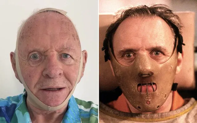 Anthony Hopkins robi lifting w stylu Skims. „Cześć Kim, od razu czuję się 10 lat młodszy!”