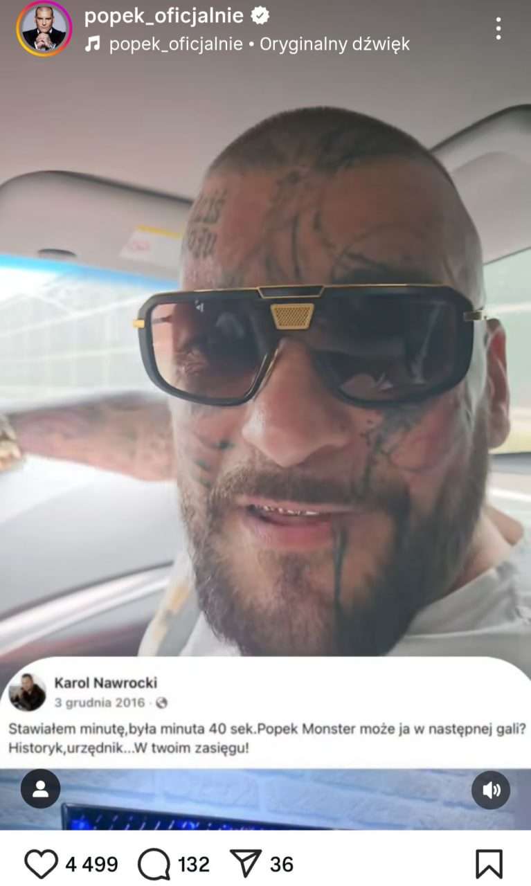 Czy prezydent Nawrocki odpowie Popkowi? Internet nie zapomina