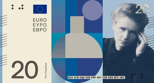 Callas, Beethoven, Skłodowska-Curie albo ptaki Europy. Tak mogą wyglądać nowe banknoty euro