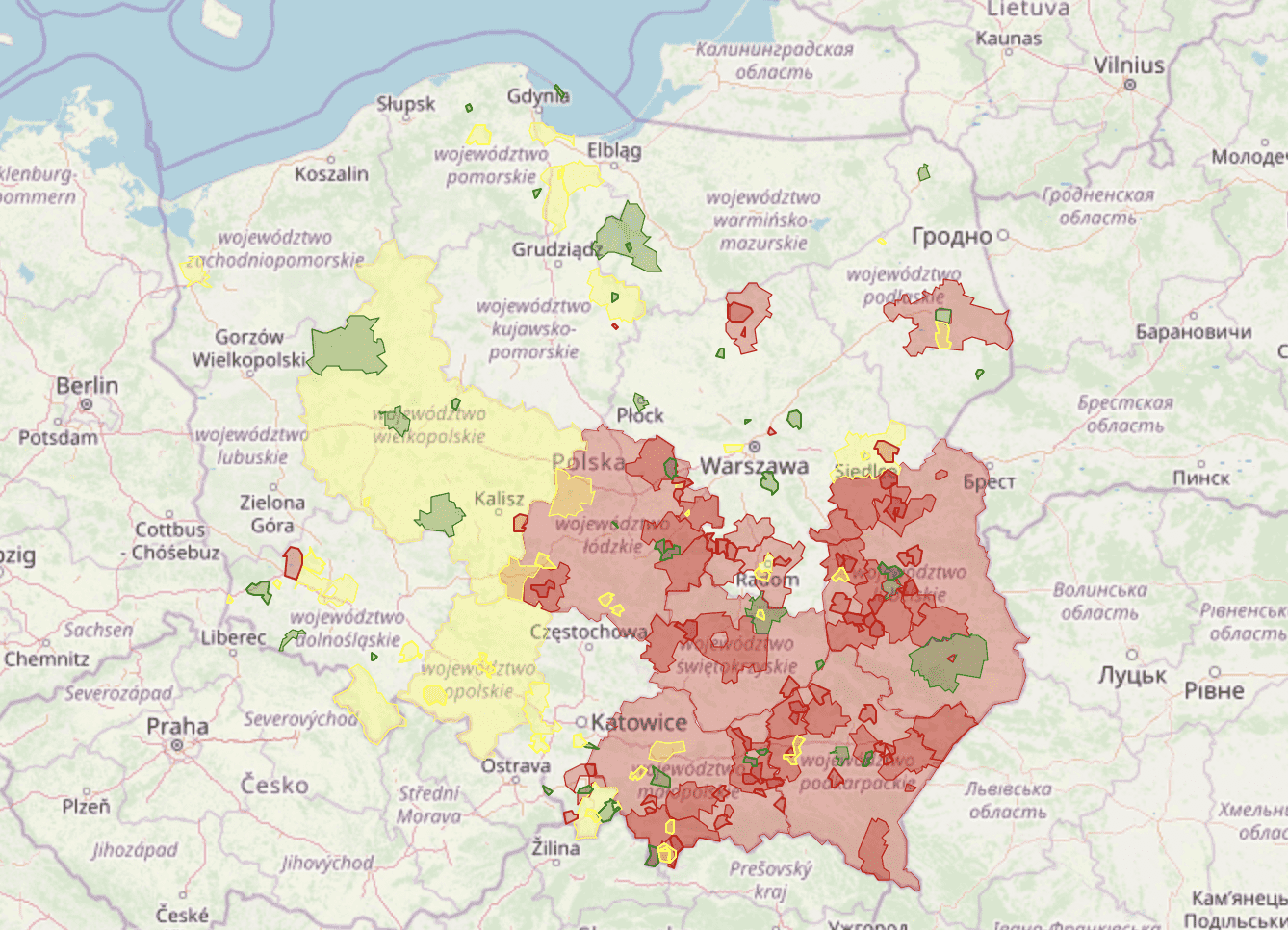 Atlas Nienawiści pokazał, gdzie są "strefy anty-LGBT+". Teraz jego autorzy mają stanąć przed sądem