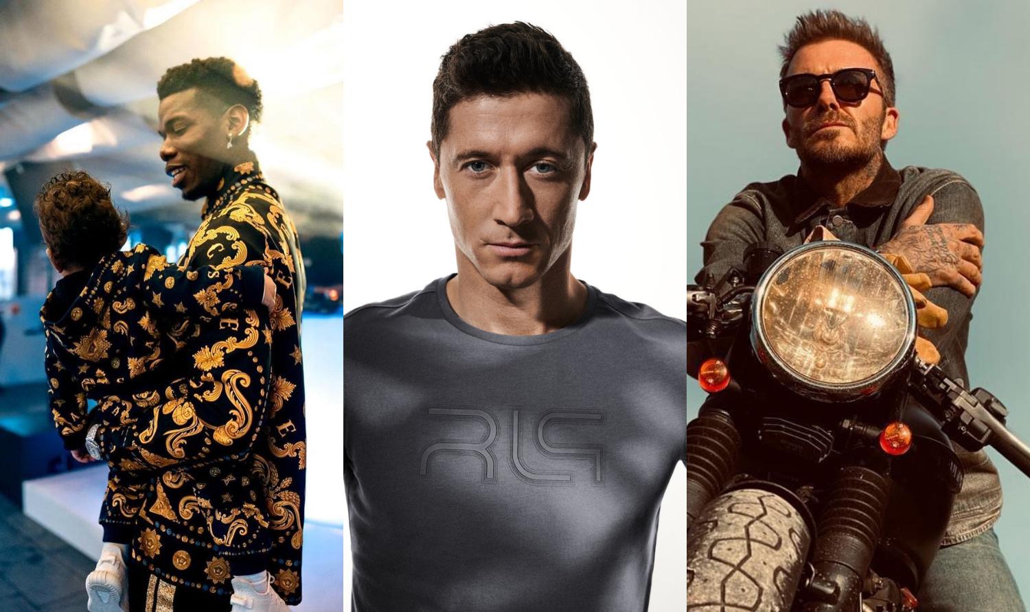 Piłkarscy giganci mody. Właśnie dołącza do nich Robert Lewandowski