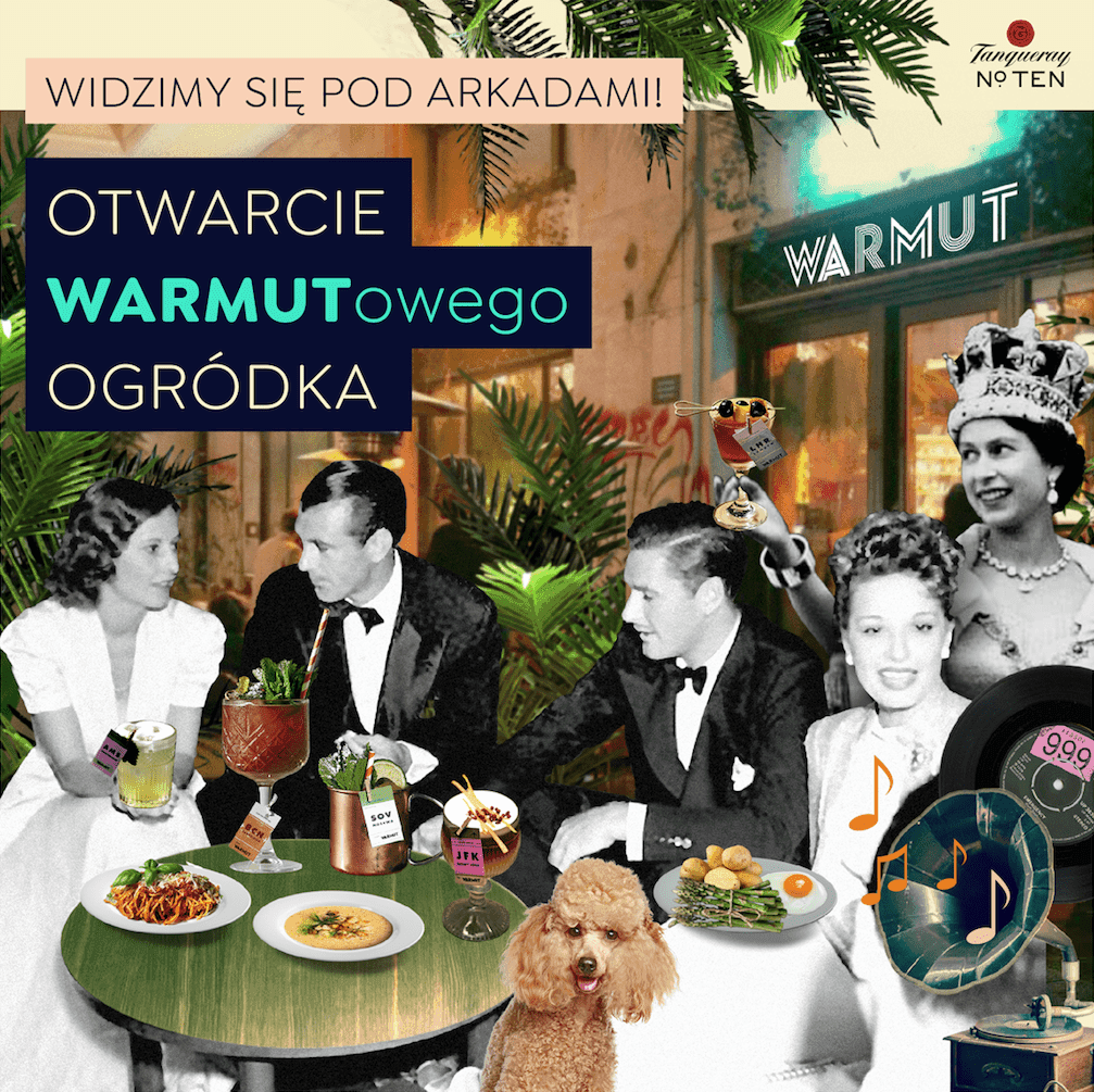 Uczcijcie otwarcie restauracji przy wermucie, tapas i najlepszej muzyce w ogródku Warmutu!