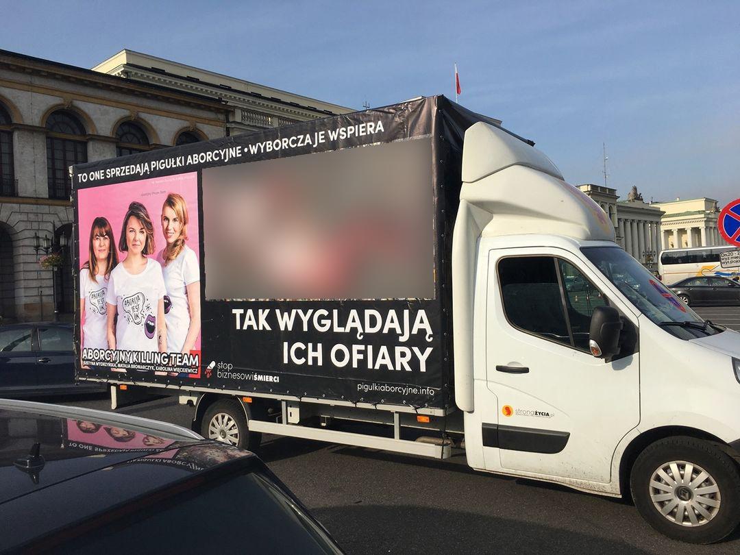 Nie zobaczymy już furgonetek antyaborcyjnych w Łodzi! Radni przyjęli uchwałę