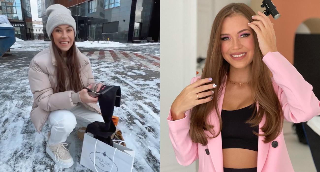 Rosyjska influencerka kpi z sankcji. Pokazała, jak niszczy markowe ubrania oraz przedmioty