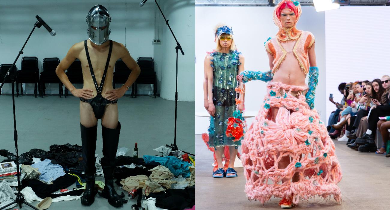 BDSM w krypcie i sekator do plastiku. 5 najciekawszych prezentacji London Fashion Week
