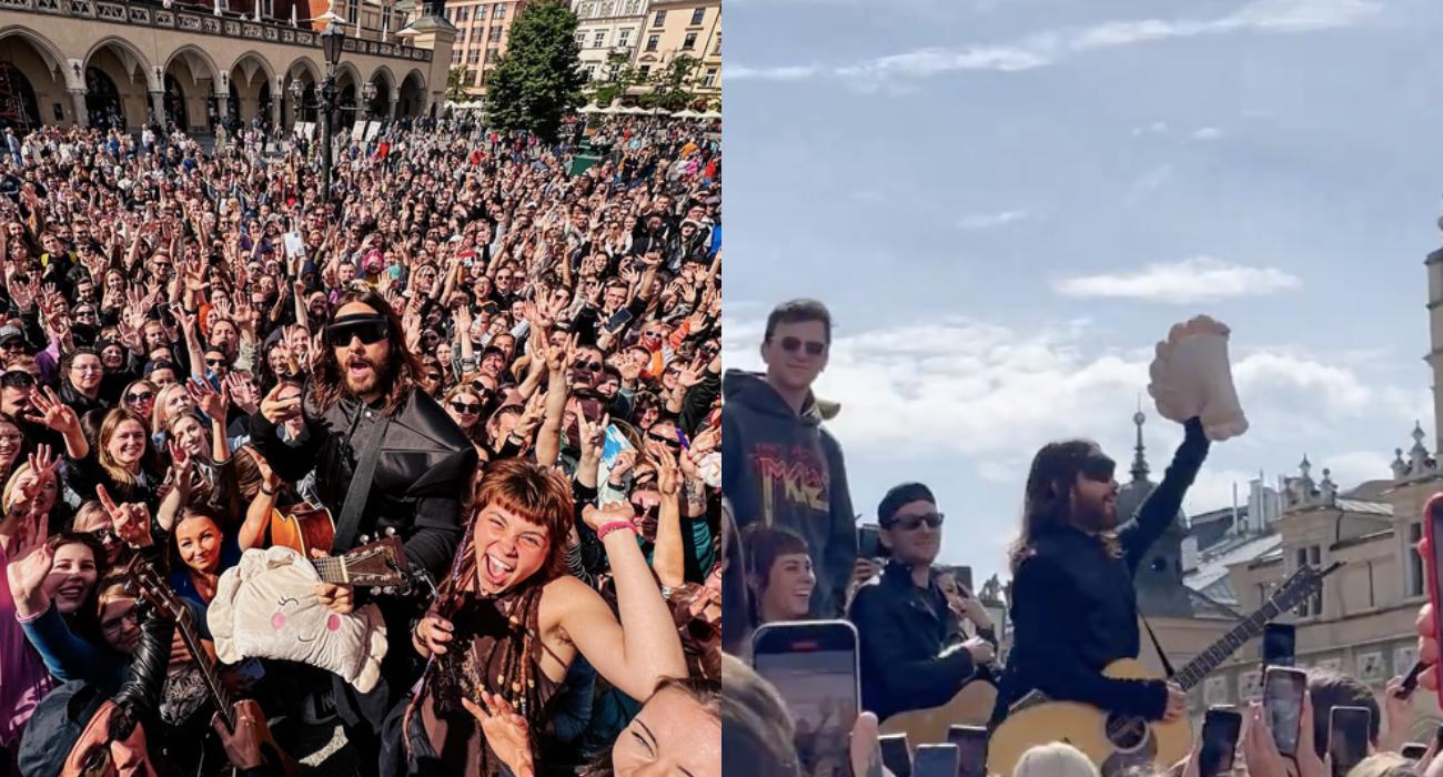 Jared Leto biega ulicami Krakowa – tego nikt się nie spodziewał