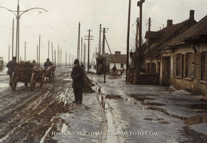 ul. Grójecka, 1928 rok.