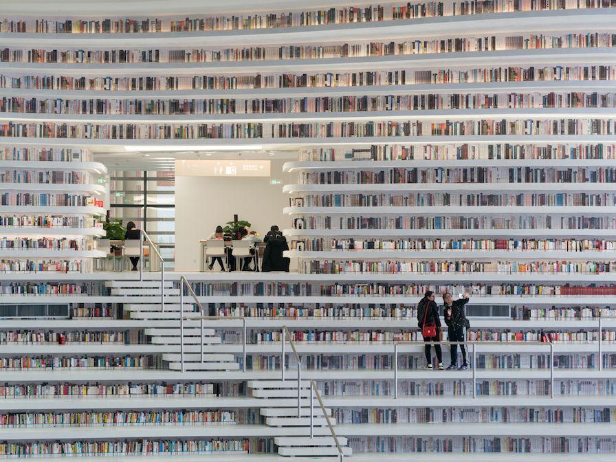 Tianjin Binhai Library, Chiny