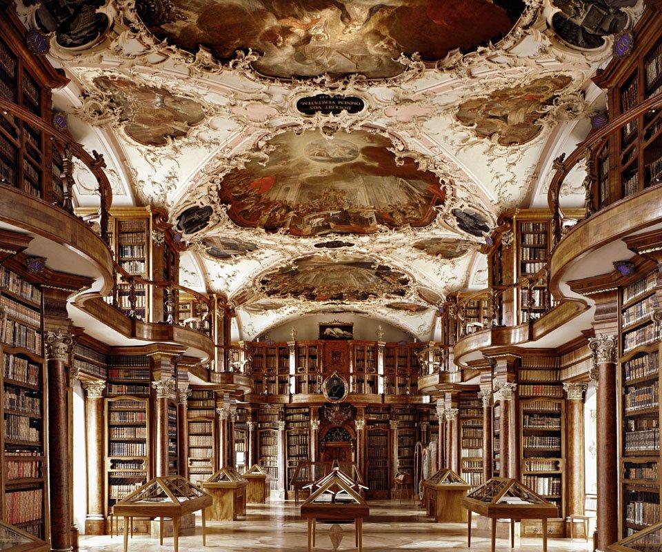 Stiftsbibliothek Sankt Gallen, St. Gallen, Szwajcaria