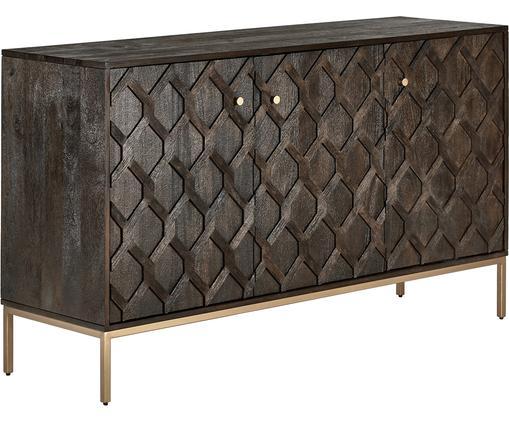 Komoda z litego drewna Clive