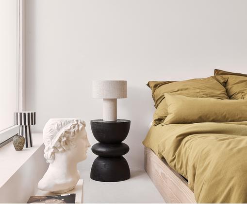 Stolik pomocniczy z drewna mangowego Benno