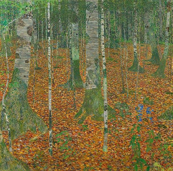 Gustav Klimt, Birch Forest, 1903