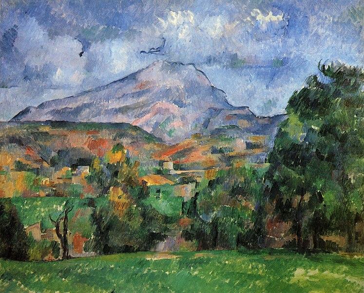 Paul Cézanne, La Montagne Sainte-Victoire, 1888-90