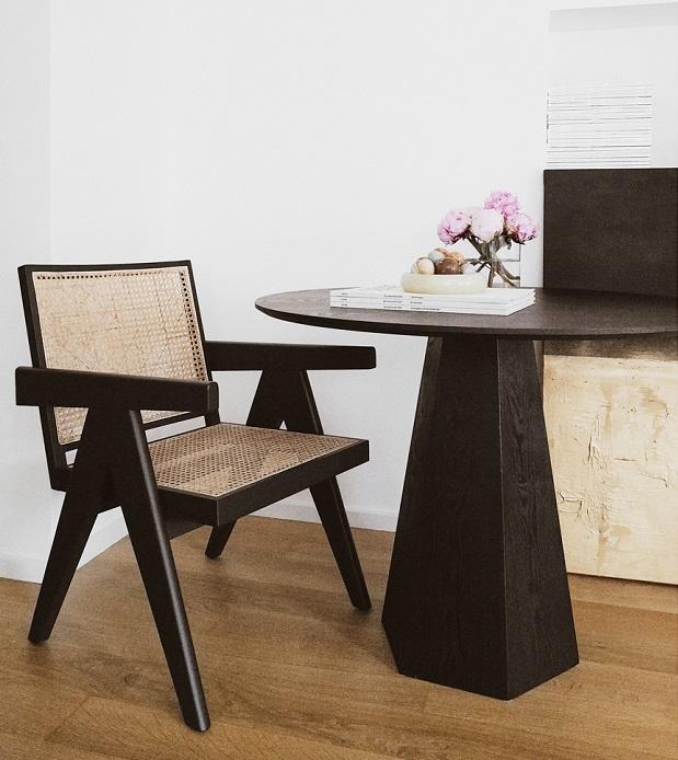 Fotel wypoczynkowy z plecionką wiedeńską Sissi